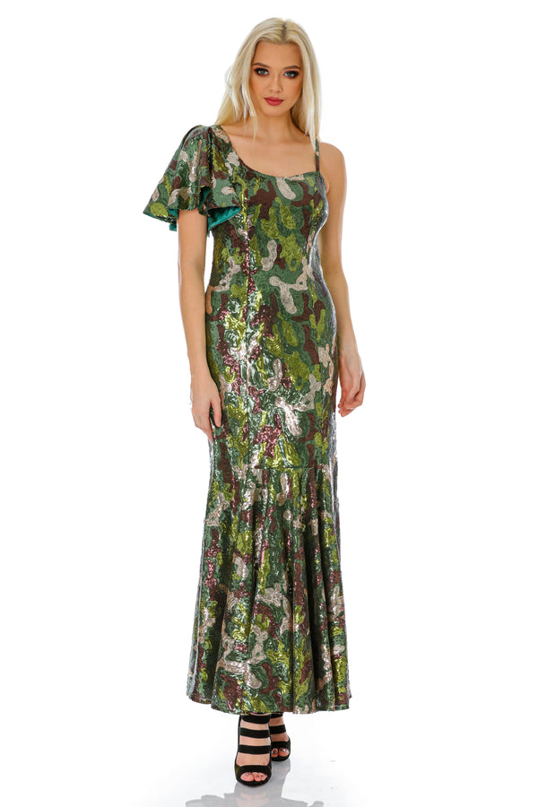 Rochie tull paietat T-68